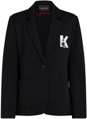 Karl Lagerfeld Blejzer 'Disney x Karl Lagerfeld'  červená / čierna / biela