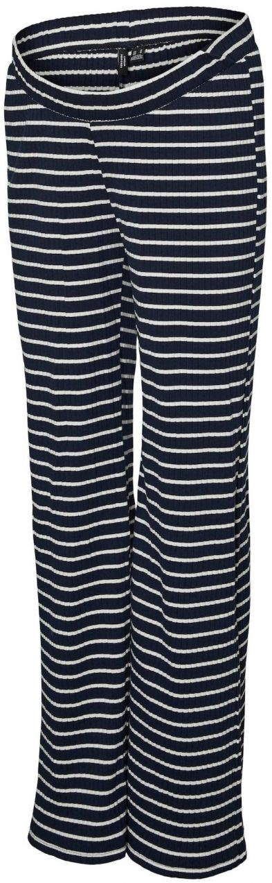 Vero Moda Maternity Nohavice 'VMMSea'  námornícka modrá / biela