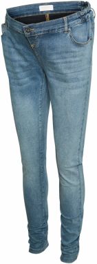 MAMALICIOUS Džínsy 'MLLUTON'  modrá denim