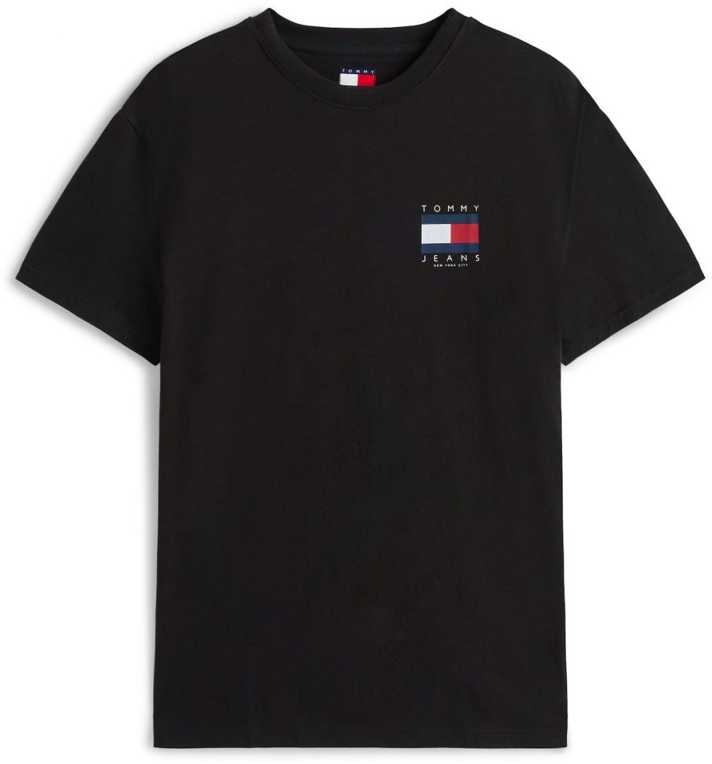 Tommy Jeans Tričko  námornícka modrá / červená / čierna / biela