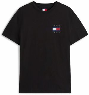 Tommy Jeans Tričko  námornícka modrá / červená / čierna / biela