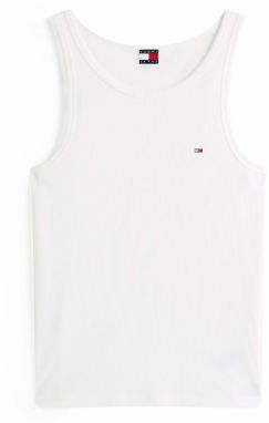 Tommy Jeans Tričko  námornícka modrá / červená / biela