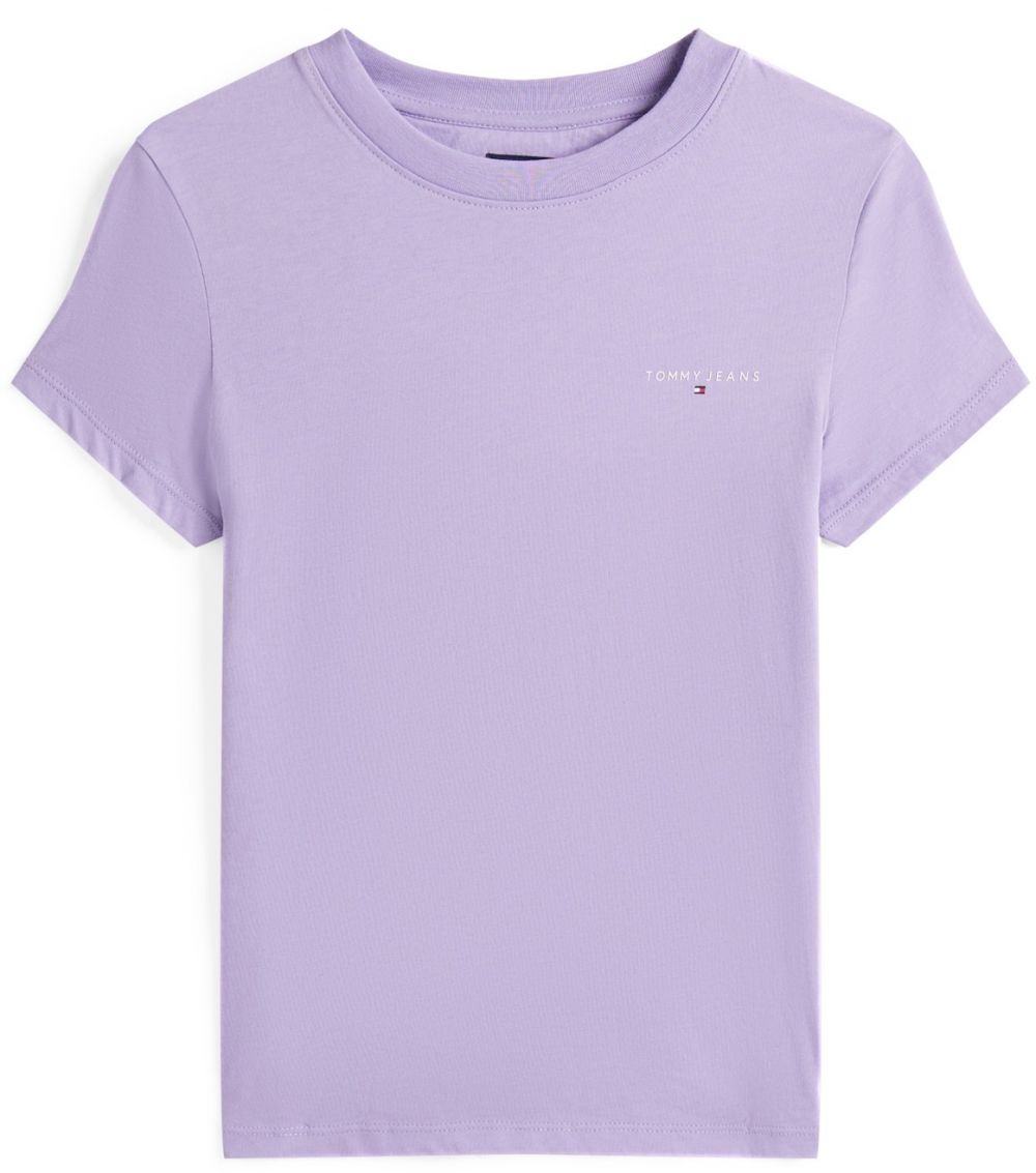 Tommy Jeans Tričko  levanduľová