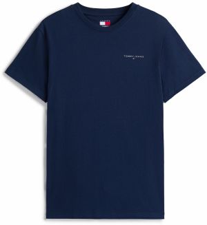 Tommy Jeans Tričko  tmavomodrá