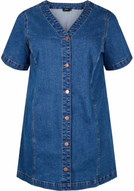 Zizzi Šaty 'Jevila'  modrá denim