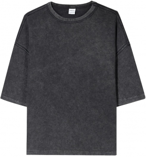 Bershka Tričko  čierna