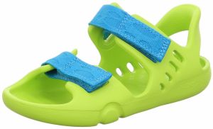 SUPERFIT Otvorená obuv 'SPLASH-S'  azúrová / jablková