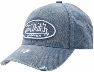 Von Dutch Originals Čiapka  modrá denim