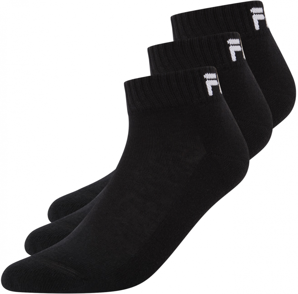FILA Ponožky  čierna / biela