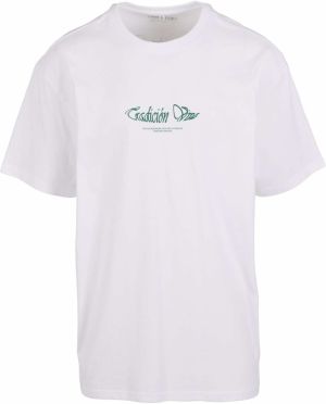 Mister Tee Tričko 'Pelea De Gallos'  béžová / zelená / červená / biela