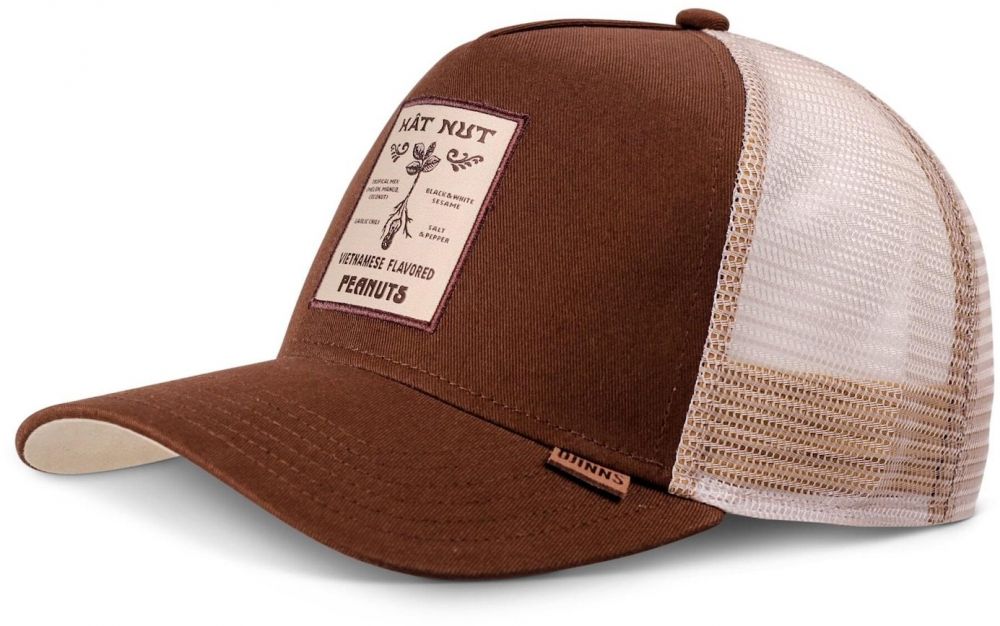 DJINNS Čiapka 'Hat Nut #1'  svetlobéžová / hnedá