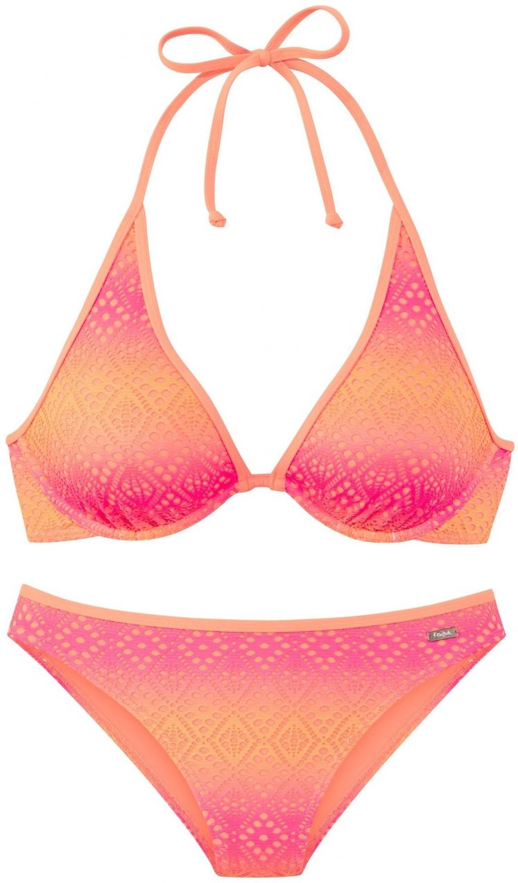 BUFFALO Bikiny  svetlooranžová / ružová