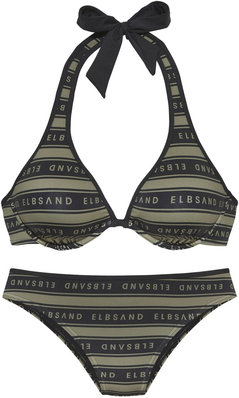 Elbsand Bikiny  olivová / čierna