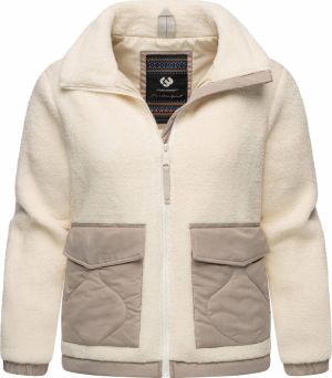 Ragwear Prechodná bunda 'Arctika'  tmavošedá / biela ako vlna