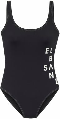 Elbsand Jednodielne plavky  čierna / biela