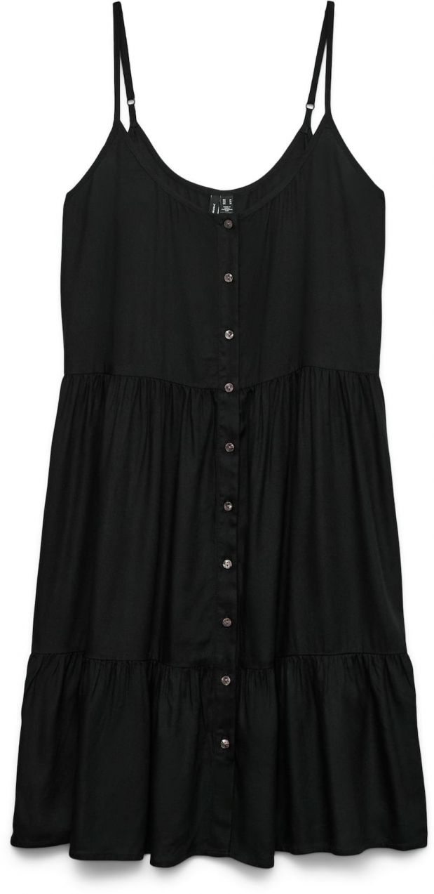 VERO MODA Košeľové šaty 'VMBumpy'  čierna