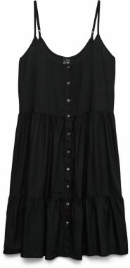 VERO MODA Košeľové šaty 'VMBumpy'  čierna