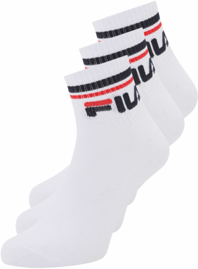 FILA Ponožky  červená / čierna / biela