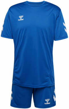 Hummel Tréningový komplet  kobaltovomodrá / biela