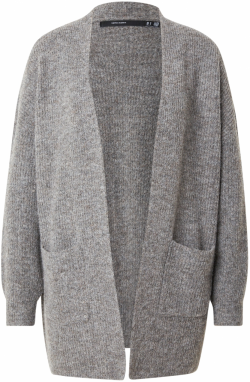 VERO MODA Kardigán 'Desma'  sivá melírovaná