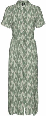 VERO MODA Šaty 'VMEASY JOY'  krémová / pastelovo zelená