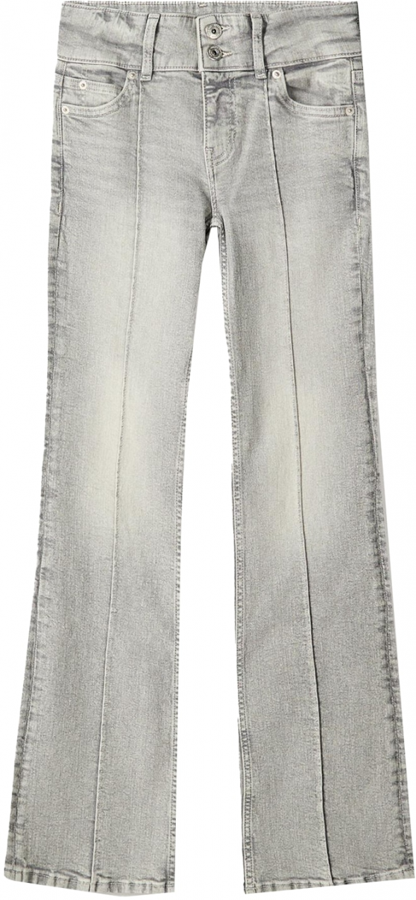 Bershka Džínsy  sivý denim
