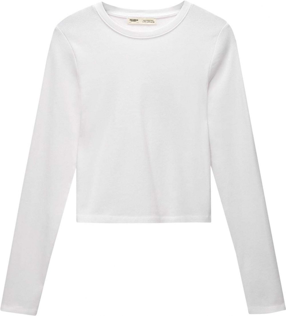 Pull&Bear Tričko  biela