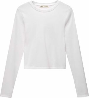 Pull&Bear Tričko  biela