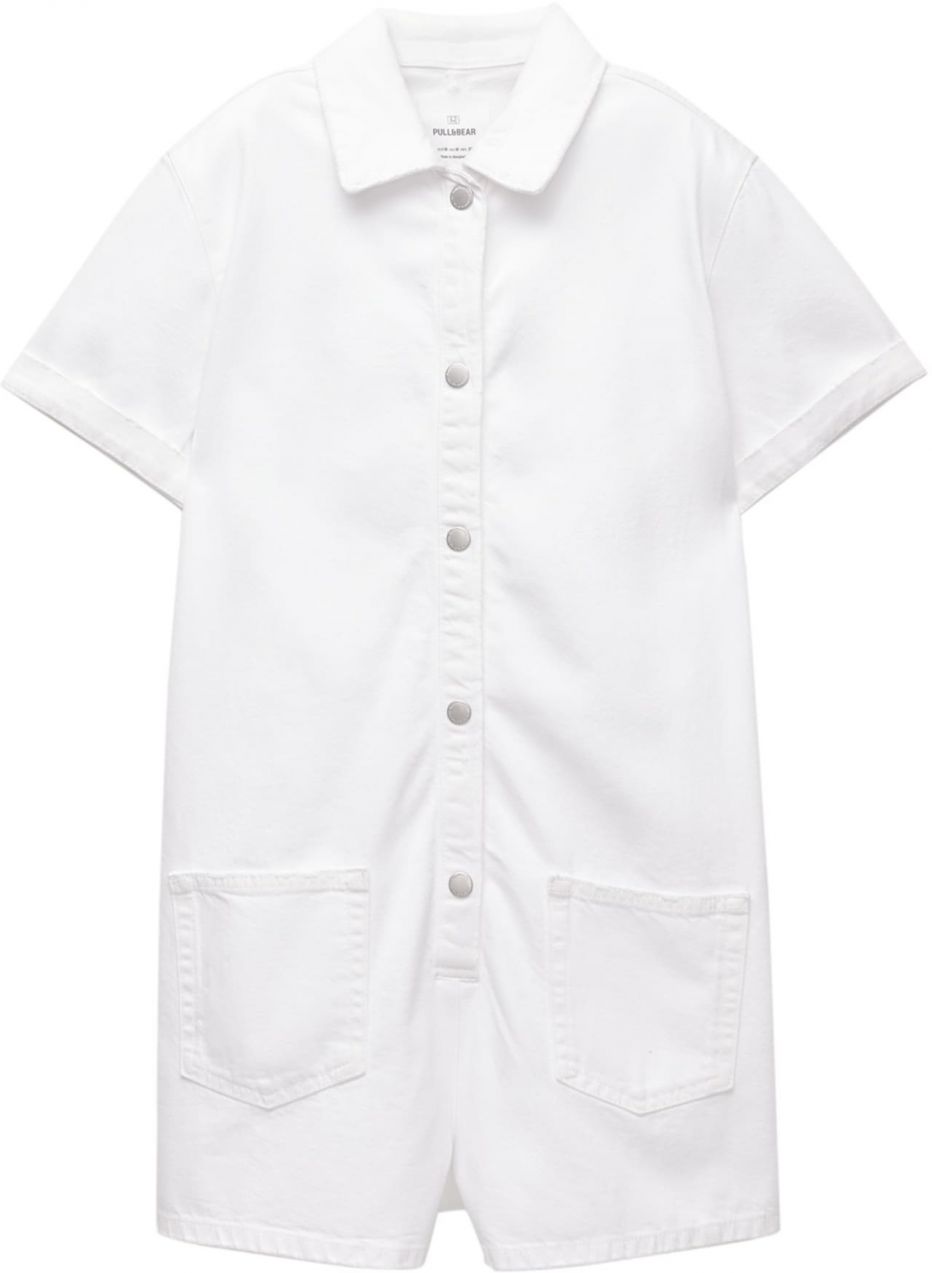 Pull&Bear Overal  biela
