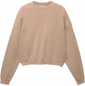 Pull&Bear Mikina  púdrová