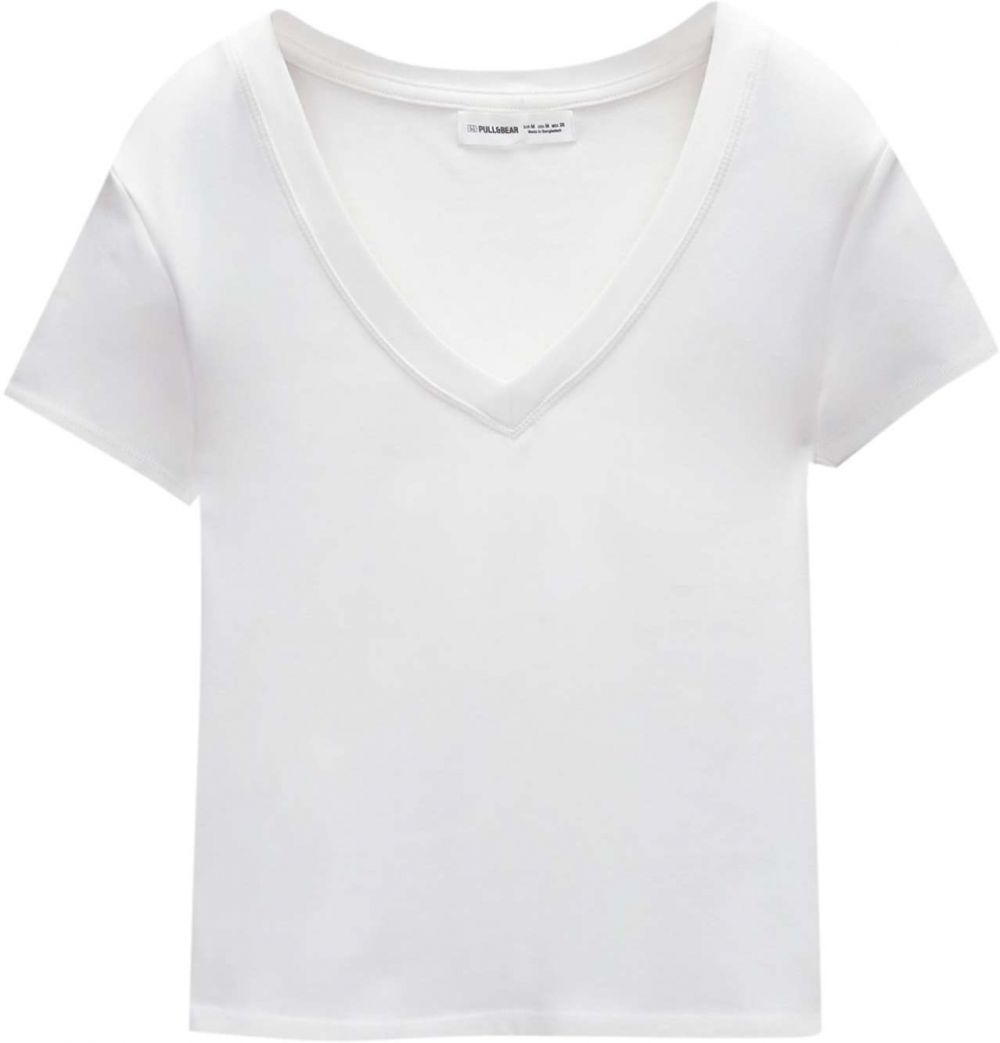 Pull&Bear Tričko  biela