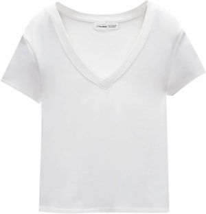Pull&Bear Tričko  biela