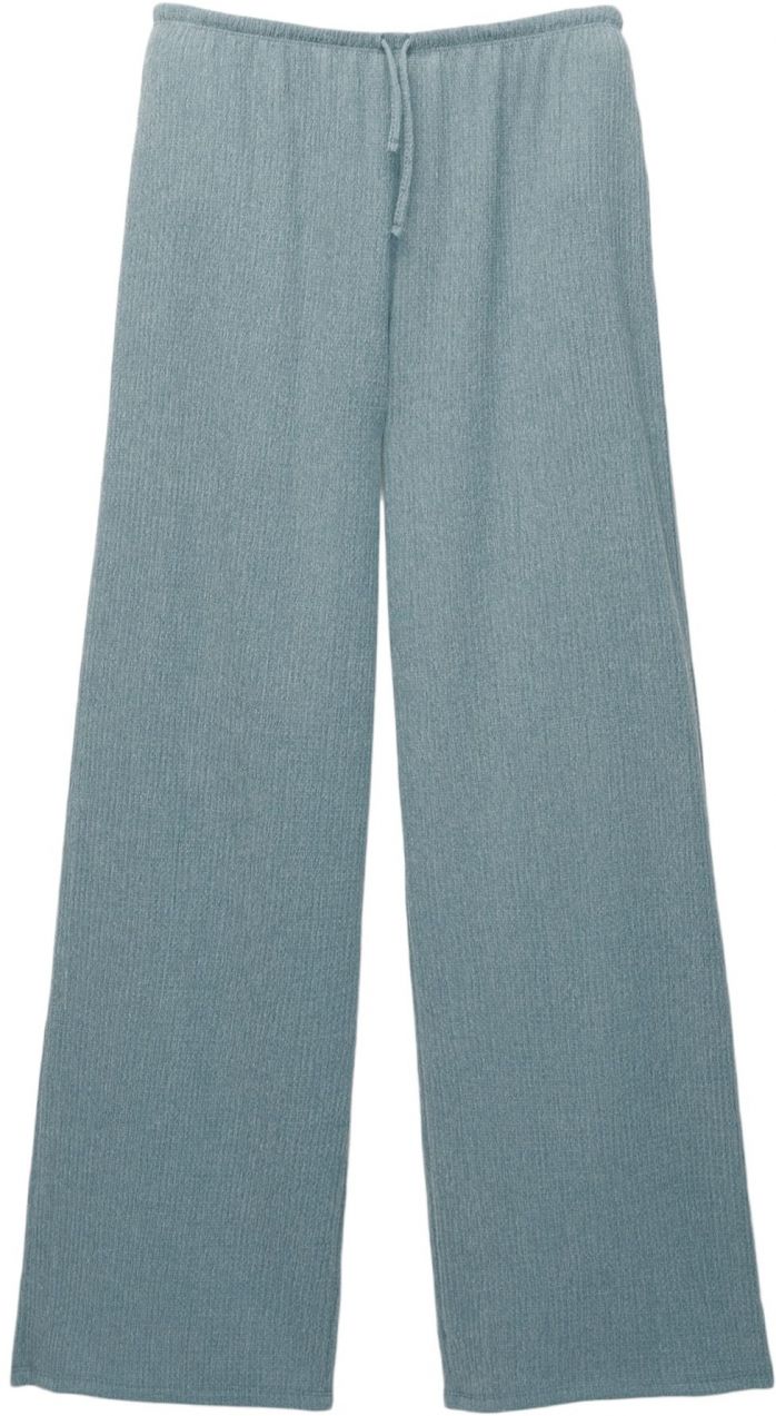 Pull&Bear Nohavice  modrozelená