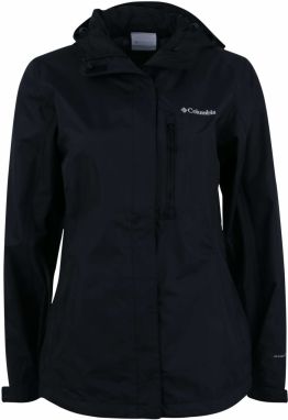 COLUMBIA Outdoorová bunda 'Pouring Adventure'  čierna / biela