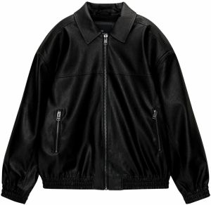 Pull&Bear Prechodná bunda  čierna