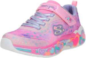 SKECHERS Tenisky 'ETERNAL HEART LIGHTS'  tyrkysová / svetlofialová / ružová