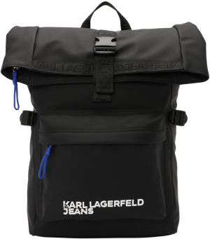 KARL LAGERFELD JEANS Batoh  čierna / biela