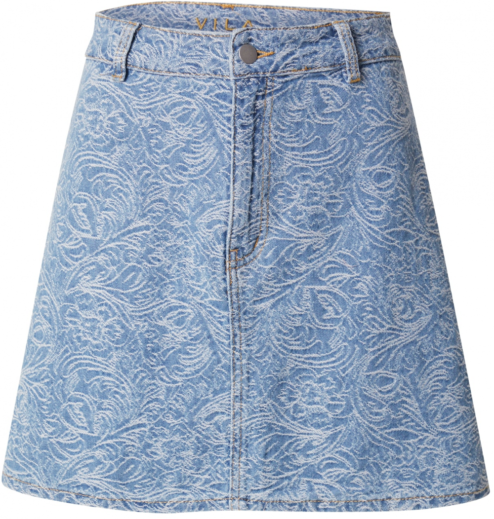 VILA Sukňa 'VICHRIS'  modrá denim