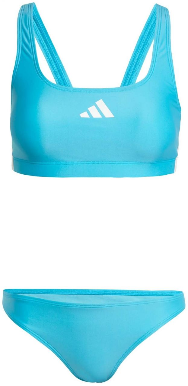ADIDAS PERFORMANCE Športové bikiny  neónovo modrá / biela