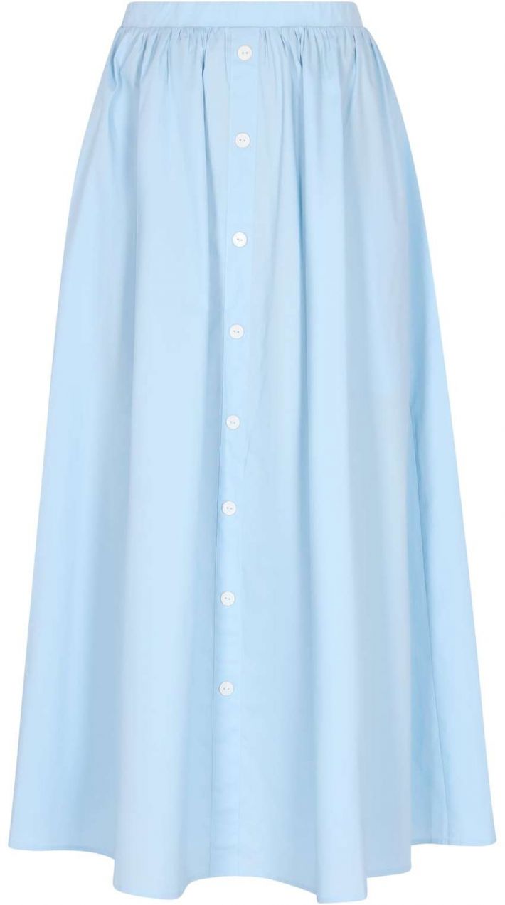 DreiMaster Klassik Sukňa 'Classic Look'  pastelovo modrá