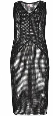 IZIA Pletené šaty 'Fashion Look'  čierna