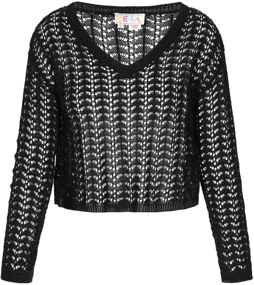 IZIA Sveter 'Boho'  čierna