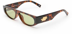 LE SPECS Slnečné okuliare 'LE RITUAL'  koňaková / tmavohnedá / zlatá