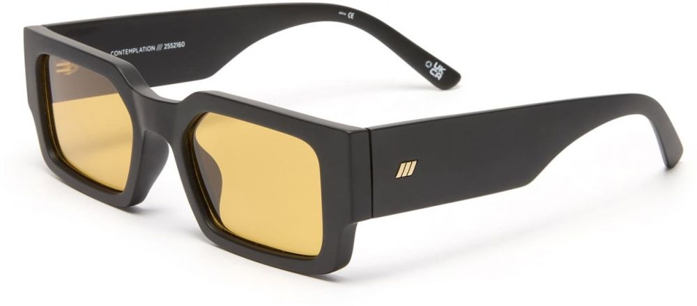 LE SPECS Slnečné okuliare 'CONTEMPLATION'  čierna