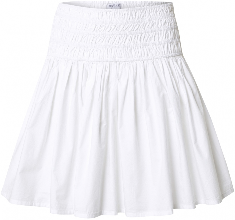 Lindex Sukňa  šedobiela