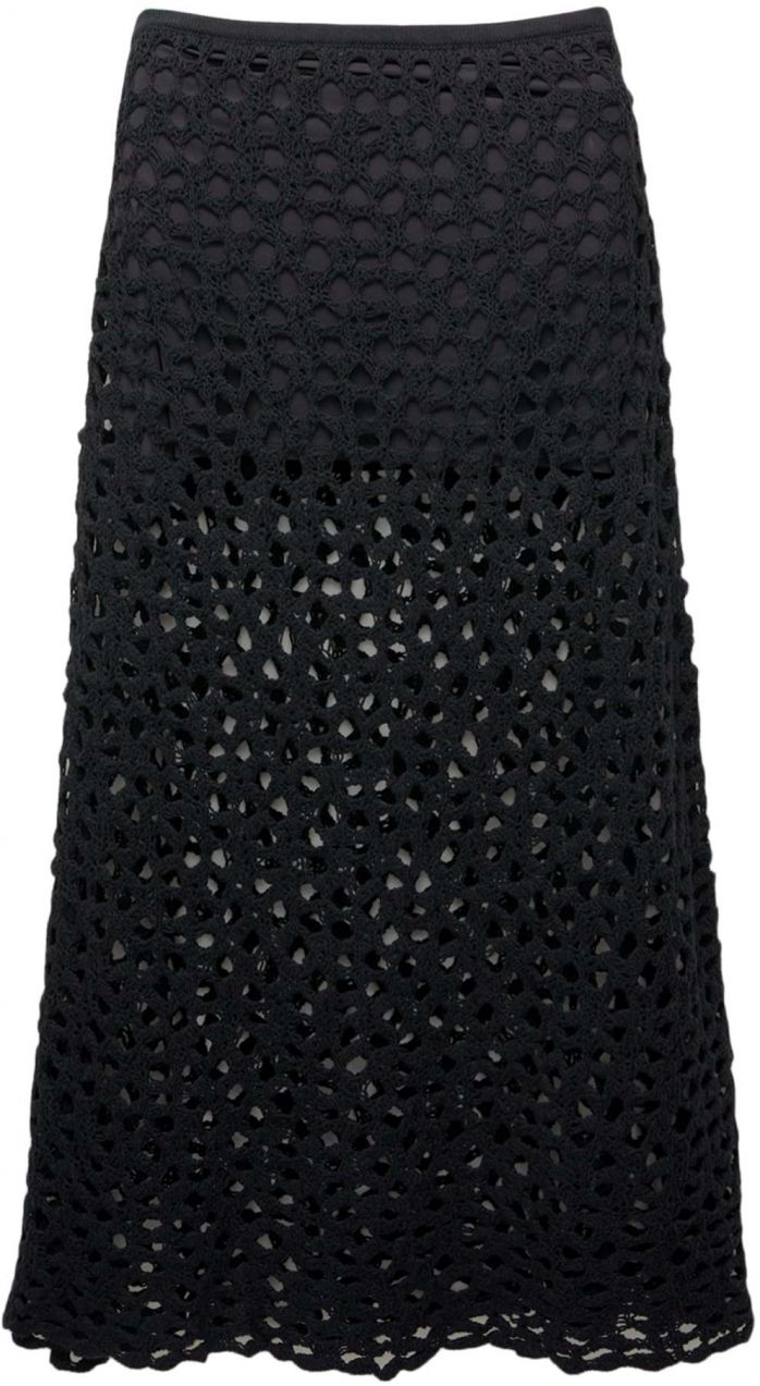 Pull&Bear Sukňa  čierna