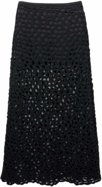 Pull&Bear Sukňa  čierna