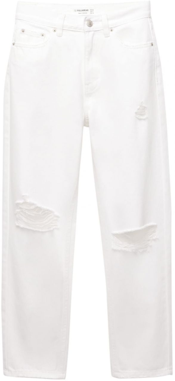 Pull&Bear Džínsy  biela