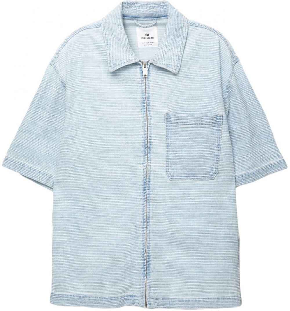 Pull&Bear Košeľa  svetlomodrá
