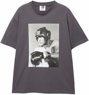 Pull&Bear Tričko 'LIC ALI'  kamenná / svetlosivá